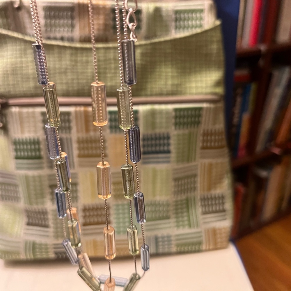 Maruca Medium Bag in Green Tones Plus Free Accessories